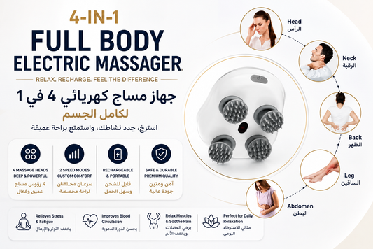 Electric Scalp Head Massager